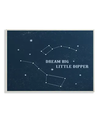 Stupell Industries Dream Big Little Dipper Stars Wall Plaque Art