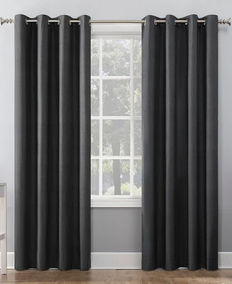 Sun Zero Duran 50" x 63" Thermal Blackout Curtain Panel