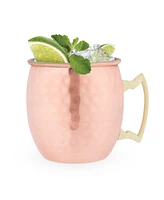 True Brands Hamme Moscow Mule Mugs, 2 Piece, 16 Oz