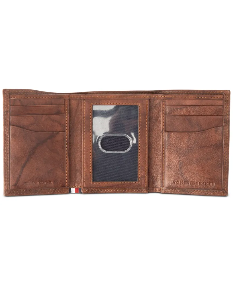 Tommy Hilfiger Men's Leather Billfold Pocket Rfid Wallet