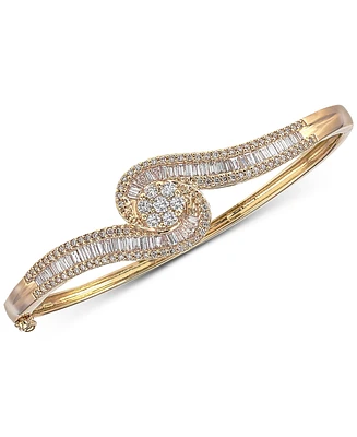 Diamond Bangle Bracelet (2 ct. t.w.) in 14k Gold