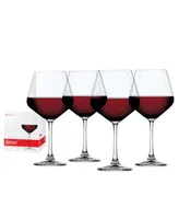 Spiegelau Style Burgundy Wine Glasses, Set of 4, 22.6 Oz