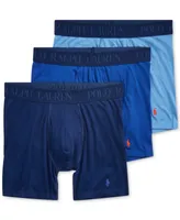 Polo Ralph Lauren Men's 3-Pack 4D Flex Modal Boxer Briefs