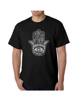 La Pop Art Men's Word T-Shirt - Hamsa