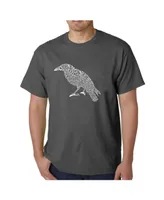 La Pop Art Men's Word T-Shirt - The Raven