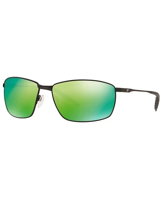 Costa Del Mar Unisex Polarized Sunglasses, Turret 63