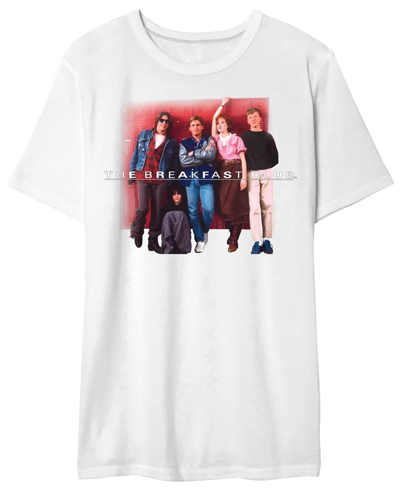 The Breakfast Club Men's Locker Silhouette Graphic Tshirt