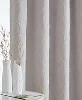 Hlc.me Camden Fashion 100% Blackout 2 Layer Winter Heat Blocking Thermal Insulated Energy Savings Window Curtain Drapery Grommet Panels for Office & B