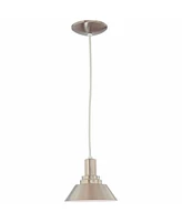 Volume Lighting 1-Light Inverted Empire Bowl Hanging Mini Pendant