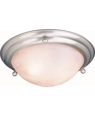 Volume Lighting Lunar 3-Light Flush Mount Ceiling Fixture