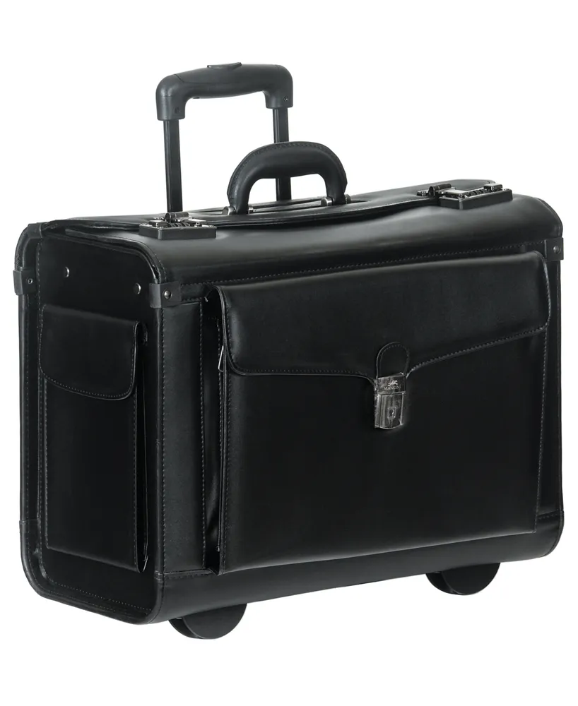 Mancini Business Collection Wheeled Laptop Catalog Case