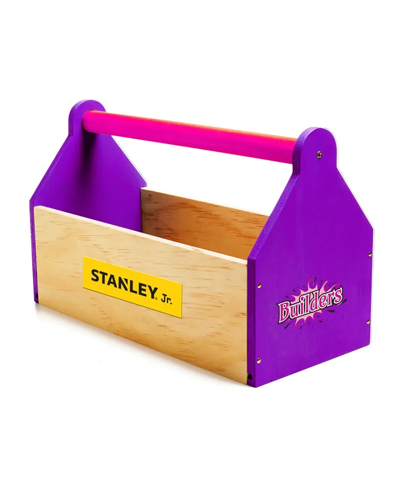Stanley Jr. Wooden Craft Tool Box Set