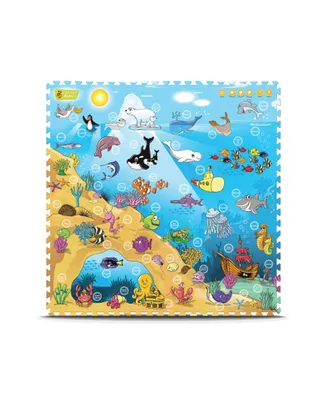 Creative Baby Foam Play I-Mat Under The Sea, 9 Pieces