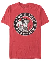 Where's Waldo? Men's Hide And Seek Champion Short Sleeve T-Shirt