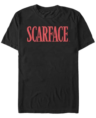 Scarface Men's Red Logo Short Sleeve T-Shirt