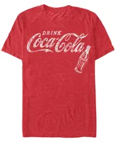 Coca-Cola Men's Retro Coke Bottle Short Sleeve T-Shirt