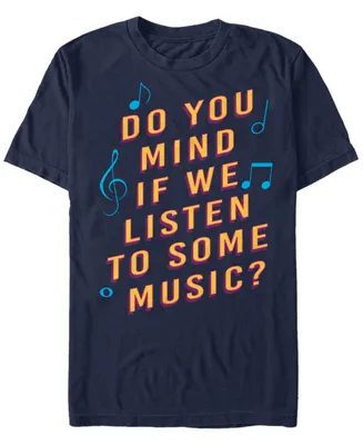 The Late Show James Corden Men's Listen To Some Music Short Sleeve T-Shirt