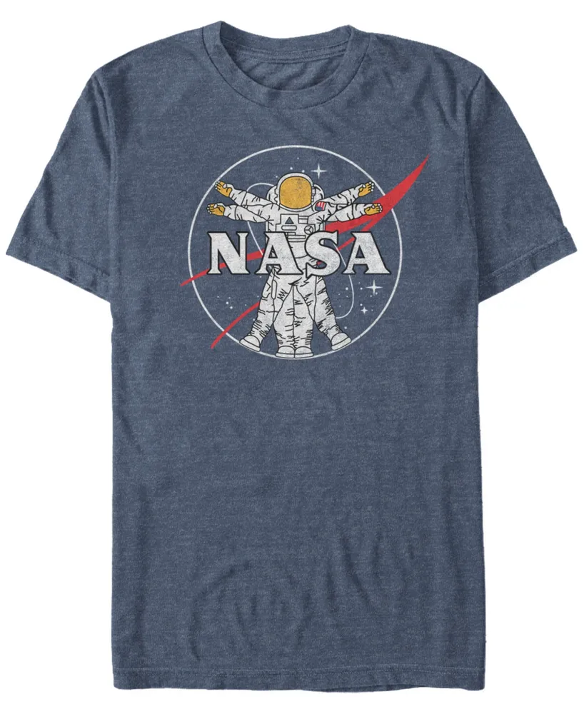 Nasa Men's Astronaut Logo Short Sleeve T-Shirt