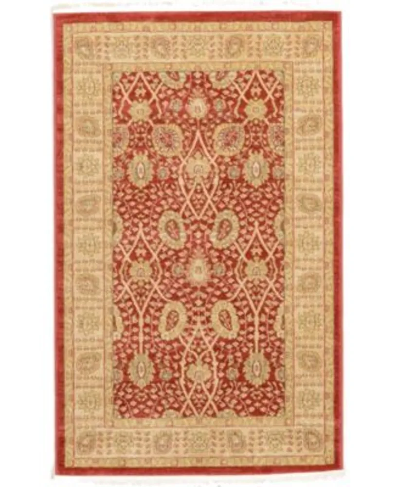 Bayshore Home Orwyn Orw9 Red Area Rug Collection