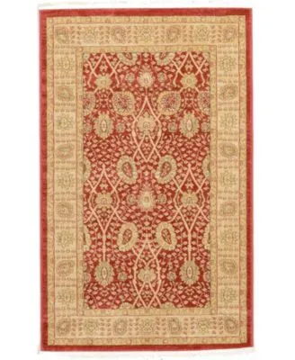 Bayshore Home Orwyn Orw9 Red Area Rug Collection