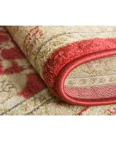 Bayshore Home Orwyn Orw9 Red Area Rug Collection