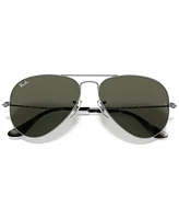 Ray-Ban Unisex Sunglasses, Aviator Large Metal RB3025