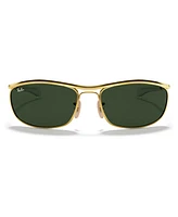 Ray-Ban Unisex Sunglasses, RB3119M 62 Olympian I Deluxe