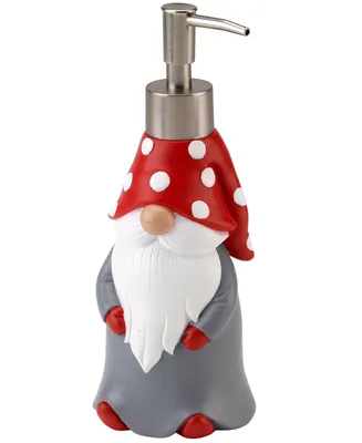 Avanti Gnome Walk Holiday Resin Soap/Lotion Pump