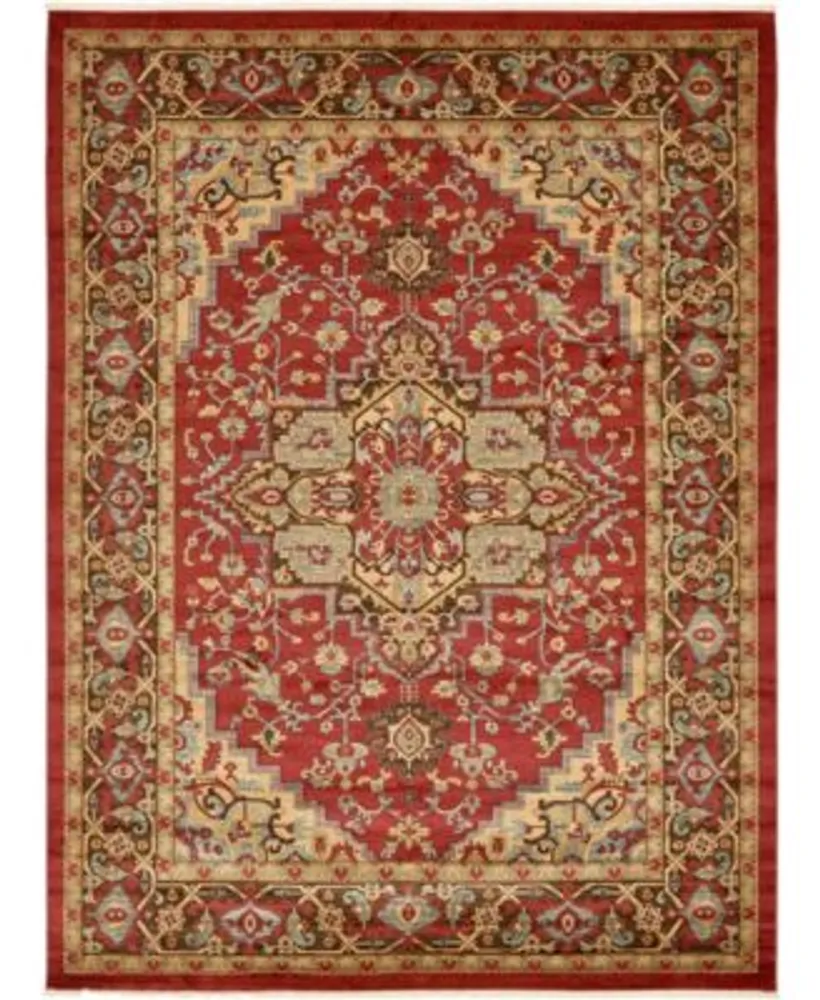 Bayshore Home Harik Har1 Red Area Rug Collection