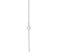 Mom Diamond Heart Necklace in Sterling Silver and 14k Gold (1/10 ct. t.w.)