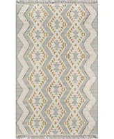 Novogratz Indio Ind 1 Gray Area Rug Collection