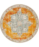 Bayshore Home Mishti Mis8 Orange Area Rug Collection