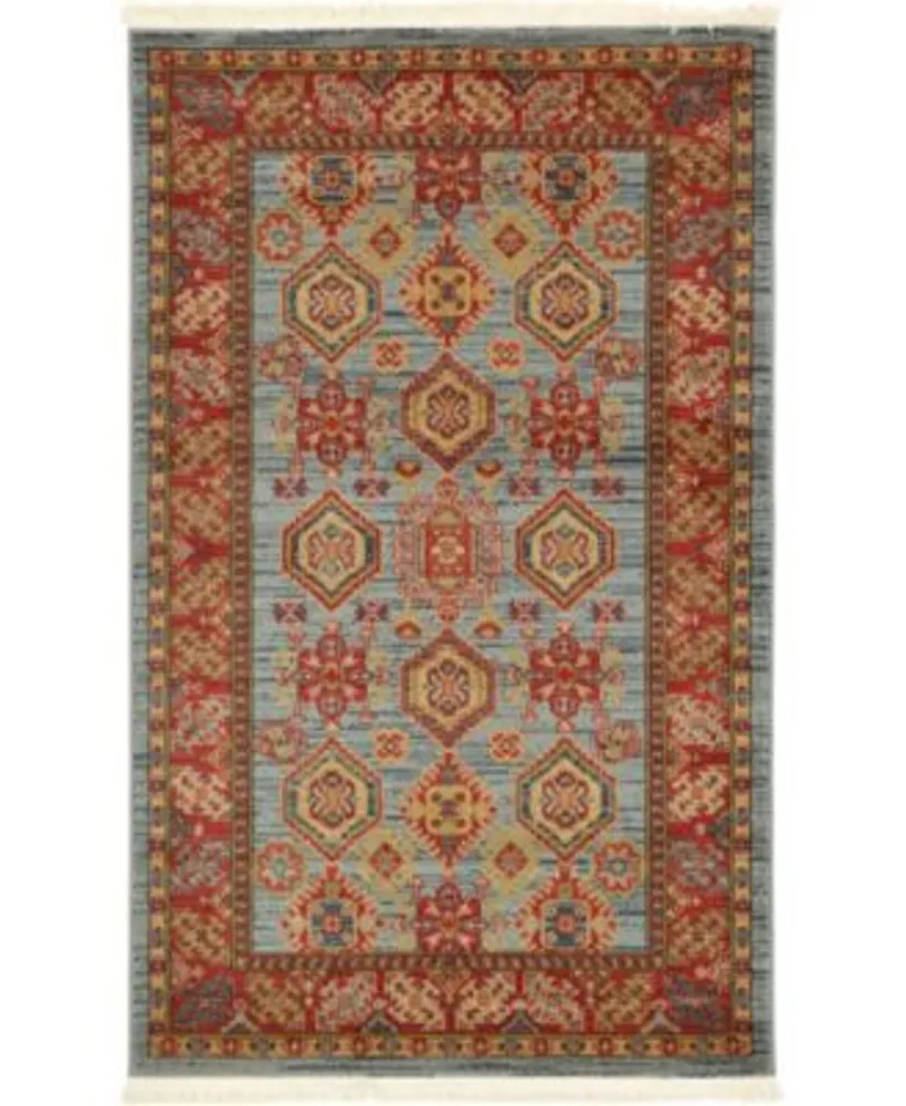 Bayshore Home Harik Har4 Light Blue Area Rug Collection