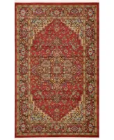 Bayshore Home Harik Har1 Red Area Rug Collection