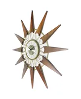 Infinity Instruments Starburst Wall Clock