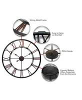 Infinity Instruments Round Wall Clock