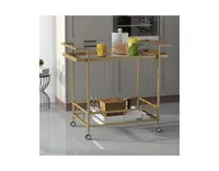 Camden Indoor Industrial Bar Cart