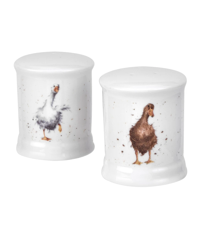 Royal Worcester Wrendale Salt & Pepper Ducks