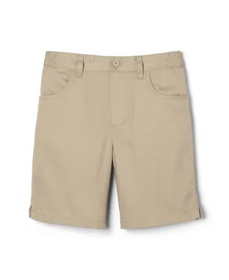 French Toast Plus Girls Pull-on Twill Short