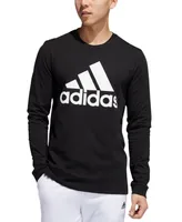 adidas Men's Logo Long-Sleeve T-Shirt