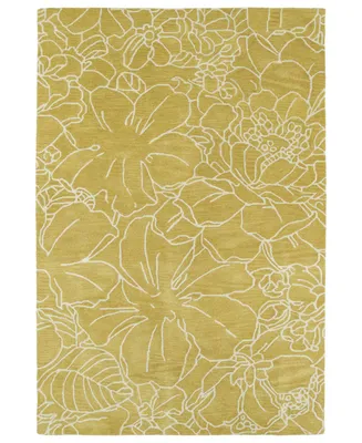 Kaleen Melange MLG05-28 Yellow 8' x 10' Area Rug