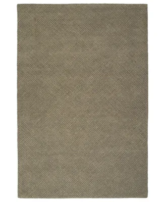 Kaleen Textura TXT06-75 Gray 3'6" x 5'6" Area Rug