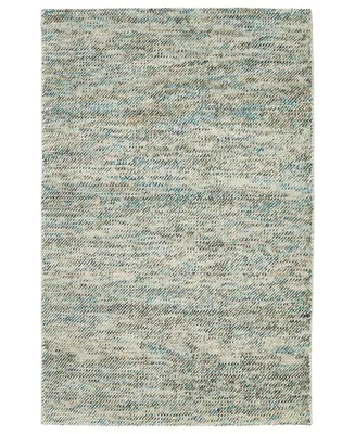 Kaleen Cord CRD01-78 Turquoise 5' x 7'6" Area Rug