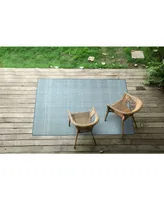 Kaleen Ziggy ZIG01-10 Denim 3' x 5' Outdoor Area Rug