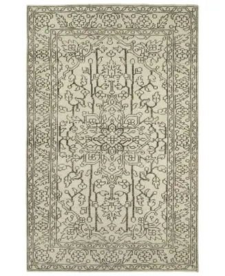 Kaleen Herrera HRA04-03 Beige 5'6" x 8'6" Area Rug