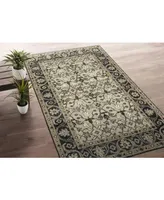 Kaleen Herrera HRA05-84 Oatmeal 8' x 10' Area Rug