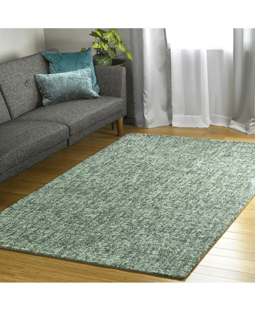 Kaleen Lucero LCO01-91 Teal 8' x 10' Area Rug