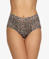 Hanky Panky Women's High-Waist Leopard-Print Brief Underwear 2X2124