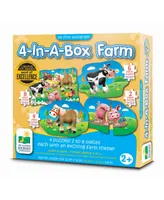 The Learning Journey My First Puzzle Sets 4 in a Box Puzzles- Farm
