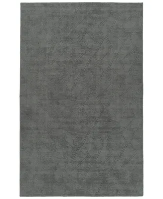 Kaleen Minkah MKH04-38 Charcoal 5' x 7' Outdoor Area Rug